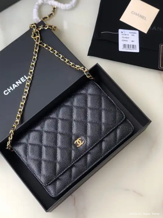 HyperPeter CHANEL CAVIAR CHAIN WALLET 0704